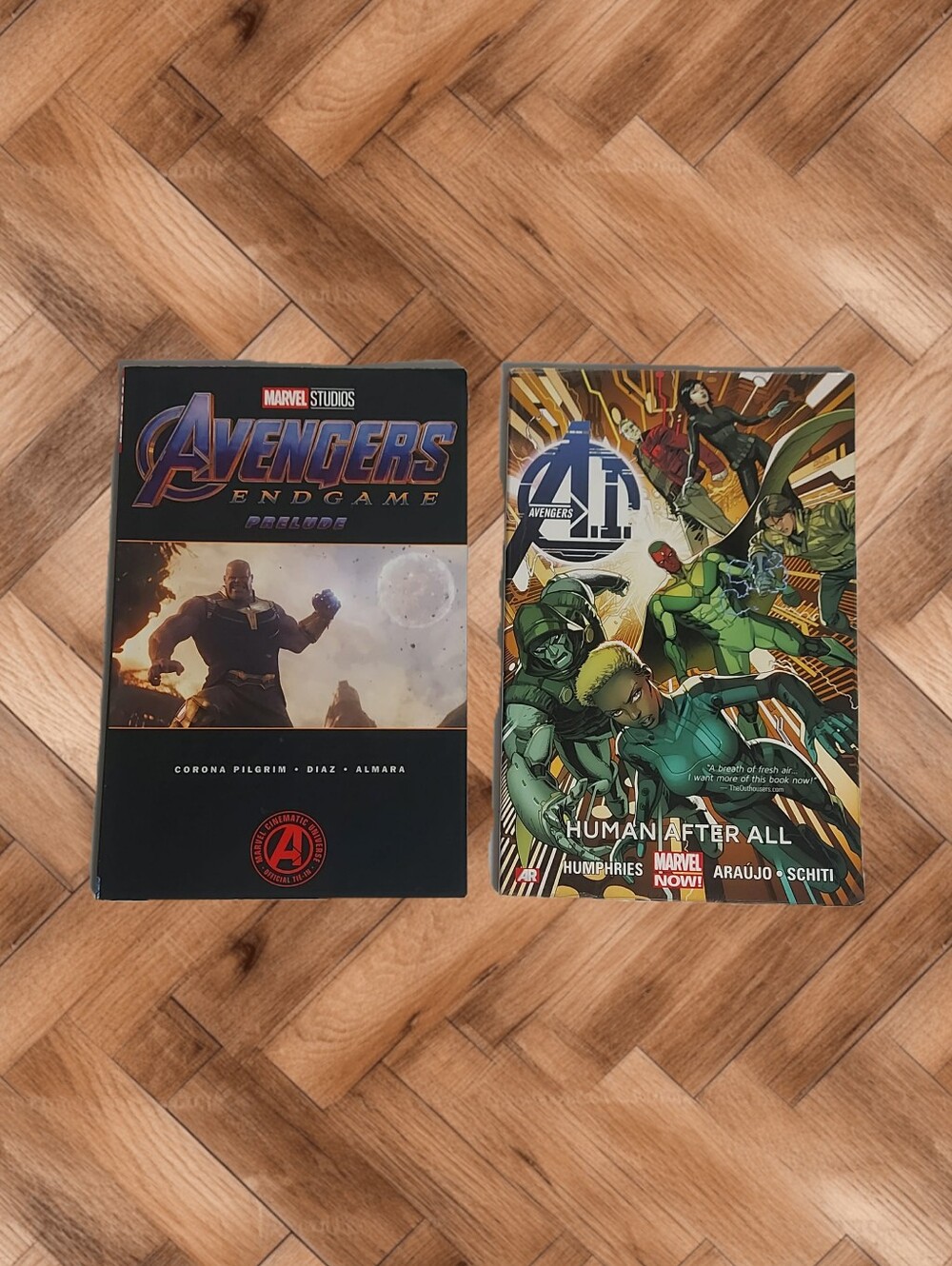 💥 Marvel Comic Book Lot - Avengers Endgame Prelude & Avengers A.I. Vol 1 💥